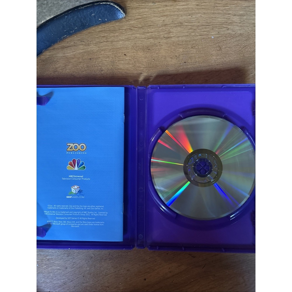 Minute to Win It (Xbox 360) CIB Super Fun - Picture 3 of 4